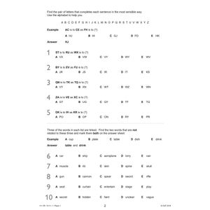 GL 11+ Verbal Reasoning Practice Papers (Ages 10-11) Look Inside Image 2