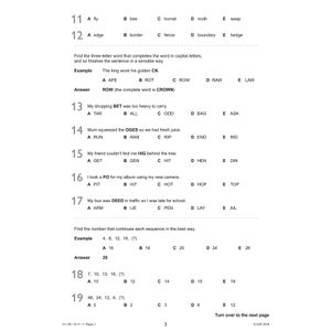 GL 11+ Verbal Reasoning Practice Papers (Ages 10-11) Look Inside Image 3