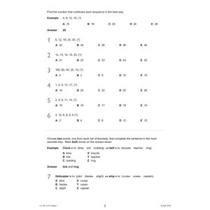 GL 11+ Verbal Reasoning Practice Papers (Ages 9-10) Look Inside Image 2