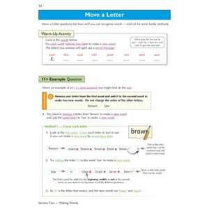 GL 11+ Verbal Reasoning Study Book (Ages 7-11) Look Inside Image 5