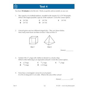 GL 11+ Word Problems 10-Minute Tests (Ages 9-10) Look Inside Image 2