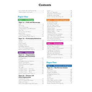 GCSE Biology AQA Higher Revision Guide Look Inside Image 1