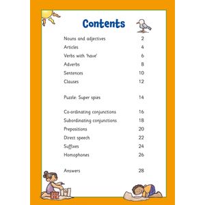 Grammar, Punctuation & Spelling Activity Book for Ages 7-8 (Year 3) Look Inside Image 1