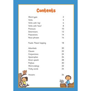 Grammar, Punctuation & Spelling Activity Book for Ages 8-9 (Year 4) Look Inside Image 1