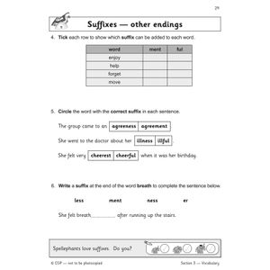 KS1 English SAT Buster: Grammar, Punctuation & Spelling (for end of year assessments) Look Inside Image 5