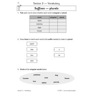 KS1 English SAT Buster: Grammar, Punctuation & Spelling (for end of year assessments) Look Inside Image 2