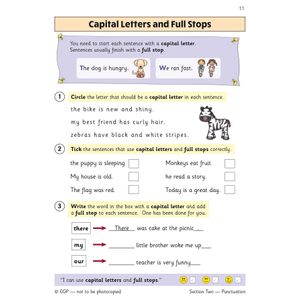 KS1 English Targeted Question Book: Grammar, Punctuation & Spelling - Year 1 Look Inside Image 3