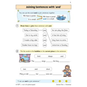 KS1 English Targeted Question Book: Grammar, Punctuation & Spelling - Year 1 Look Inside Image 2
