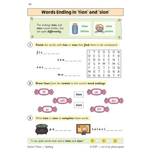 KS1 English Targeted Question Book: Grammar, Punctuation & Spelling - Year 2 Look Inside Image 4