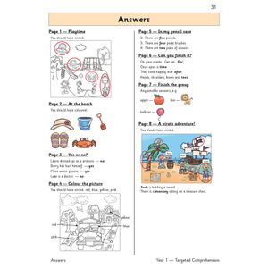 KS1 English Targeted Question Book: Year 1 Reading Comprehension - Book 1 Look Inside Image 6