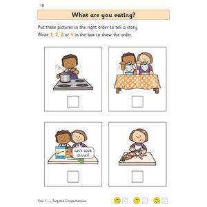 KS1 English Targeted Question Book: Year 1 Reading Comprehension - Book 1 Look Inside Image 4