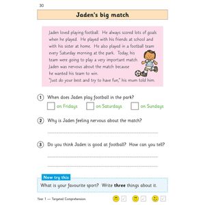 KS1 English Targeted Question Book: Year 1 Reading Comprehension - Book 2 Look Inside Image 6