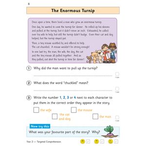 KS1 English Targeted Question Book: Year 2 Reading Comprehension - Book 2 Look Inside Image 3