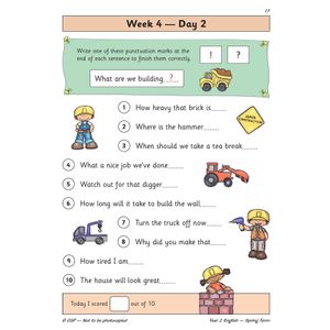 KS1 English Year 2 Daily Practice Book: Spring Term Look Inside Image 4