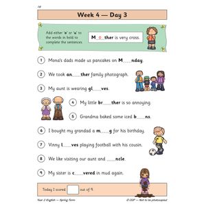 KS1 English Year 2 Daily Practice Book: Spring Term Look Inside Image 5
