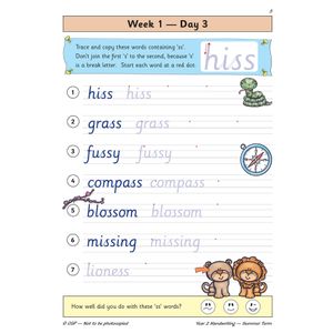 KS1 Handwriting Year 2 Daily Practice Book: Summer Term Look Inside Image 5
