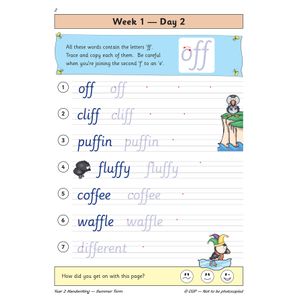 KS1 Handwriting Year 2 Daily Practice Book: Summer Term Look Inside Image 4
