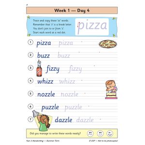 KS1 Handwriting Year 2 Daily Practice Book: Summer Term Look Inside Image 6