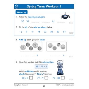 KS1 Year 2 Maths 10-Minute Weekly Workouts Look Inside Image 5