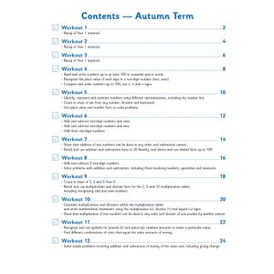 KS1 Year 2 Maths 10-Minute Weekly Workouts Look Inside Image 2