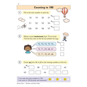 KS1 Maths Year 1 Targeted Question Book Look Inside Image 5