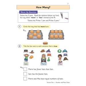 KS1 Maths Year 1 Targeted Question Book Look Inside Image 6