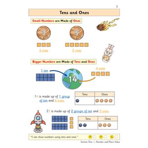 KS1 Maths Year 1 Targeted Study Book Look Inside Image 4
