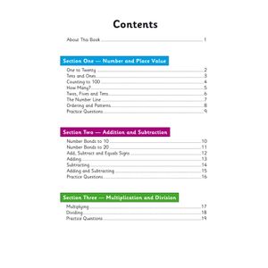 KS1 Maths Year 1 Targeted Study Book Look Inside Image 1