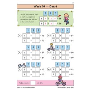 KS1 Maths Year 2 Daily Practice Book: Spring Term Look Inside Image 6