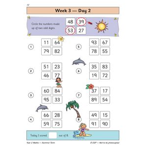 KS1 Maths Year 2 Daily Practice Book: Summer Term Look Inside Image 5