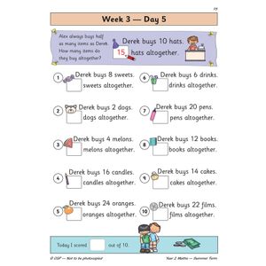 KS1 Maths Year 2 Daily Practice Book: Summer Term Look Inside Image 6