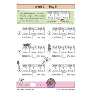 KS1 Maths Year 2 Daily Practice Book: Summer Term Look Inside Image 3
