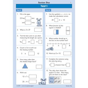 KS1 Maths Year 2 Mental Arithmetic Targeted Question Book (incl. Online Answers & Audio Tests) Look Inside Image 2