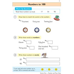 KS1 Maths Year 2 Targeted Question Book Look Inside Image 4