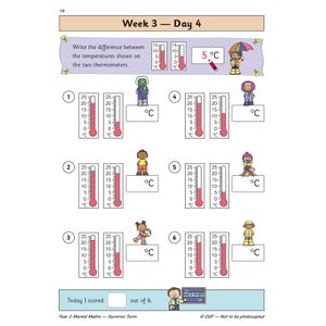 KS1 Mental Maths Year 2 Daily Practice Book: Summer Term Look Inside Image 6