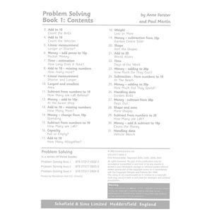 KS1 Problem Solving Workbook 1 (Ages 5-7) Look Inside Image 2