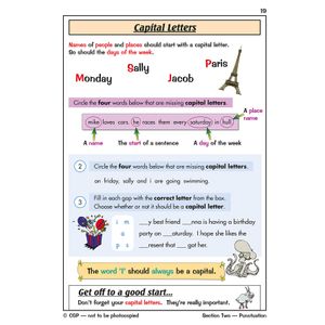 KS1 Spelling, Punctuation & Grammar Study & Question Book (Ages 5-7) Look Inside Image 4