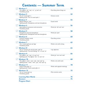 KS1 Year 2 English 10-Minute Weekly Workouts: Spelling & Vocabulary Look Inside Image 3