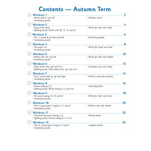 KS1 Year 2 English 10-Minute Weekly Workouts: Spelling & Vocabulary Look Inside Image 1