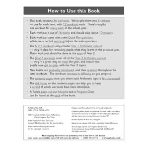 KS1 Year 2 Maths 10-Minute Weekly Workouts: Arithmetic Look Inside Image 1