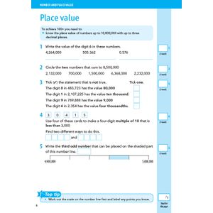 KS2 Achieve The Higher Score Maths SATs Question Book (Ages 10-11) Look Inside Image 1
