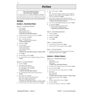 KS2 English Reading SAT Buster: Answer Book 2 (for the 2024 tests) Look Inside Image 1