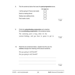 KS2 English SAT Buster 10-Minute Tests: Grammar, Punctuation & Spelling - Book 2 (for 2024) Look Inside Image 5