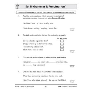 KS2 English SAT Buster 10-Minute Tests: Grammar, Punctuation & Spelling - Book 2 (for 2024) Look Inside Image 3