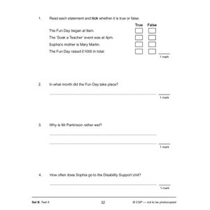 KS2 English SAT Buster 10-Minute Tests: Reading - Book 1 (for the 2024 tests) Look Inside Image 4