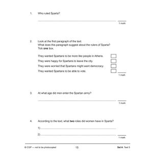 KS2 English SAT Buster 10-Minute Tests: Reading - Book 2 (for the 2024 tests) Look Inside Image 4