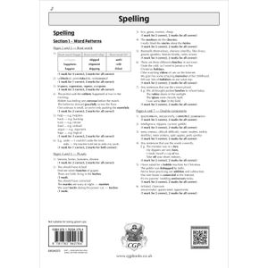 KS2 English SAT Buster: Grammar, Punctuation & Spelling - Answer Book 2 (for the 2024 tests) Look Inside Image 3