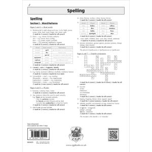 KS2 English SAT Buster: Grammar, Punctuation & Spelling - Answer Book 1 (for the 2024 tests) Look Inside Image 2