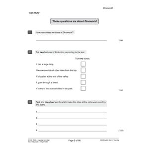 KS2 English SATS Practice Papers: Pack 2 - for the 2024 tests (with free Online Extras) Look Inside Image 5