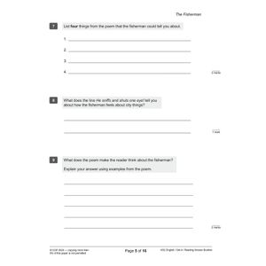 KS2 English SATS Practice Papers: Pack 5 - for the 2024 tests (with free Online Extras) Look Inside Image 6